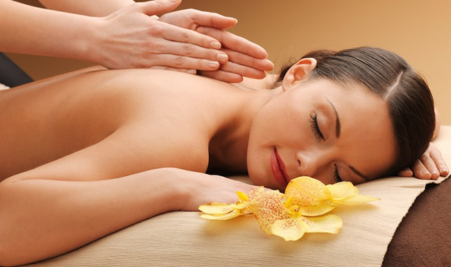 Spa massage for detox program
