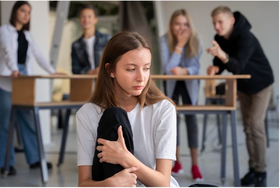Младо момиче изпитва тревожност в училище
